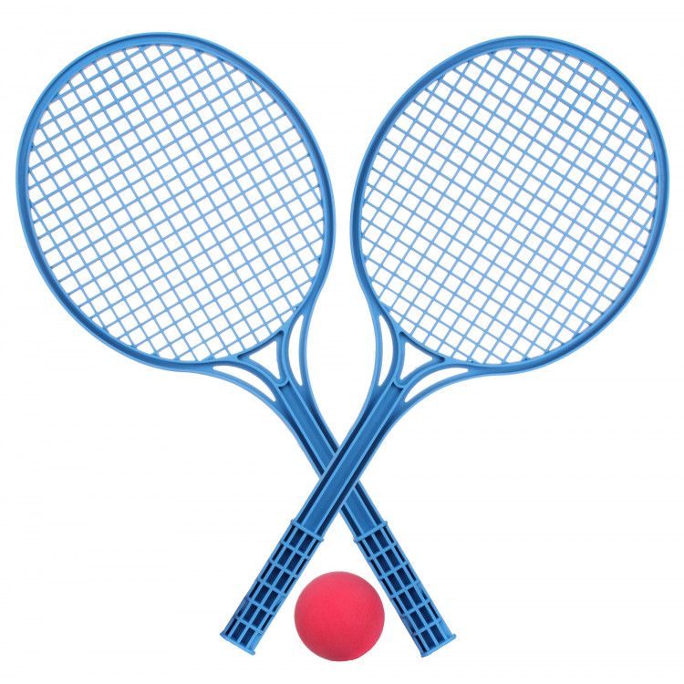 Sada Soft tenis modrý